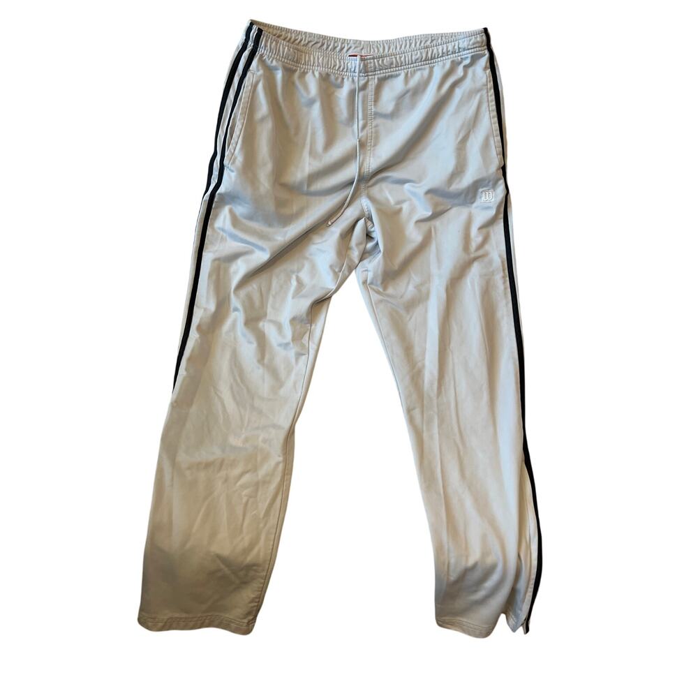 Dunlop White Track Pants Mens 2X